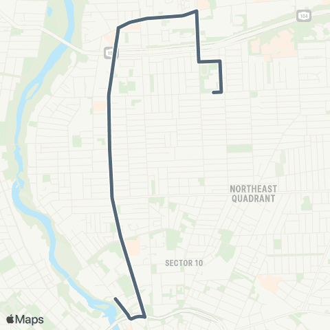 RCSD Special N Clinton / Norton map