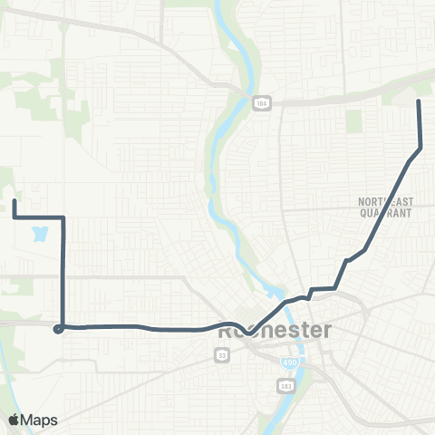 RCSD Special Portland / Colfax map