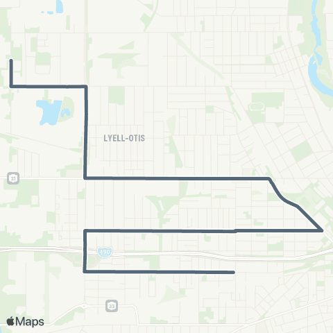 RCSD Special Dutchtown / Colfax map