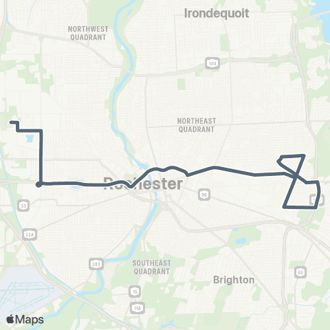 RCSD Special Nwintonvillage / Colfax map