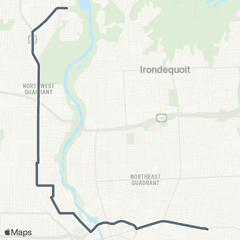 RCSD Special Maplewood - Dewey / E Main map
