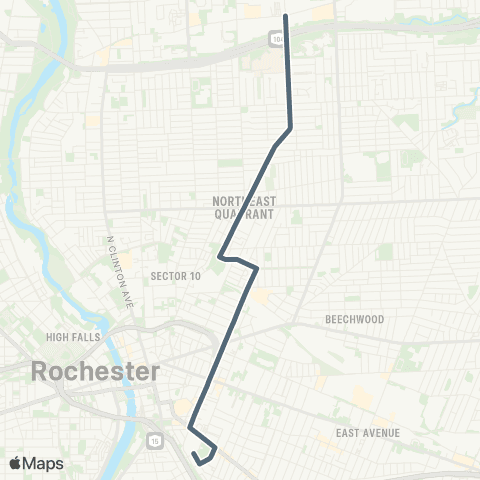 RCSD Special Portland / Monroe map
