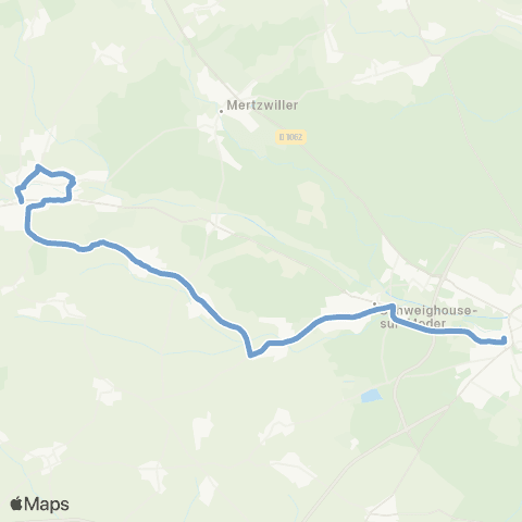 Ritmo Gare Hag. <> Pfaffenhoff. Mairie map