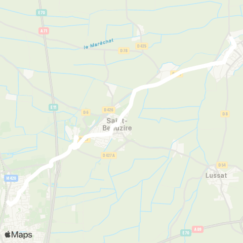 RLV Mobilités  map
