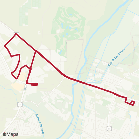 Rio Metro Bernalillo / Enchanted Hills map