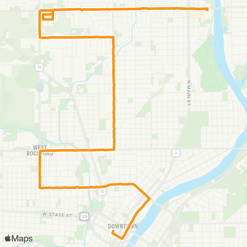 RMTD Rockton Auburn Sunday map