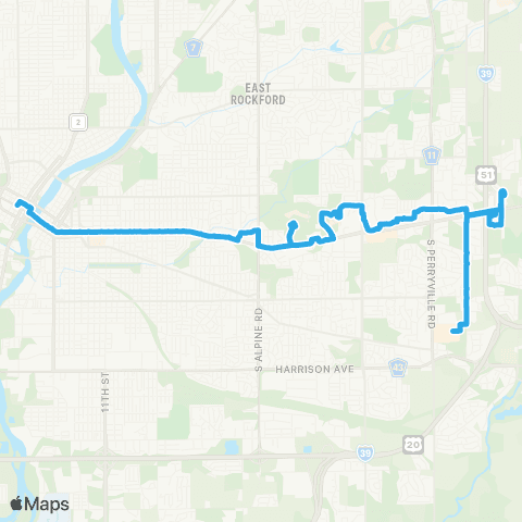RMTD East State Sunday map