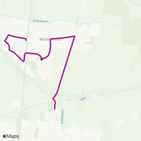 RMVB Darmstadt-Arheilgen Dreieichweg - Darmstadt-Wixhausen Bahnhof map