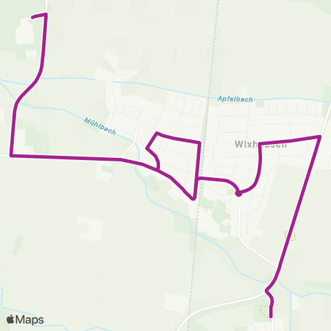 RMVB Darmstadt-Arheilgen Dreieichweg - Darmstadt-Wixhausen Bahnhof map