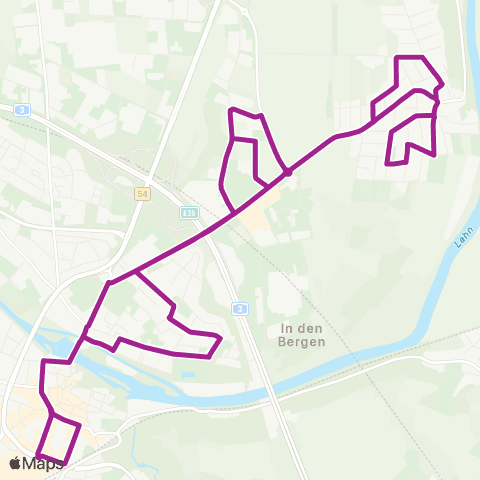 RMVB Limburg (Lahn) Zob Nord - Limburg (Lahn) Zob Nord map