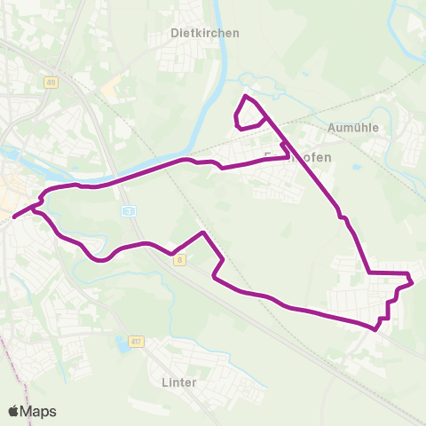 RMVB Limburg (Lahn) Zob Süd - Limburg (Lahn) Zob Süd map