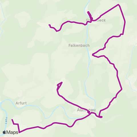RMVB Runkel Schule - Villmar Schule map