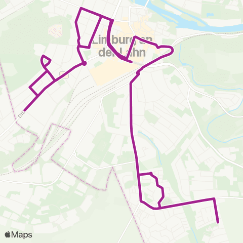 RMVB Limburg (Lahn) Zob West - Limburg (Lahn) Zob West map