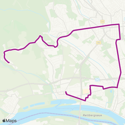 RMVB Gernsheim Gymnasium - Riedstadt-Wolfskehlen Griesheimer Str map