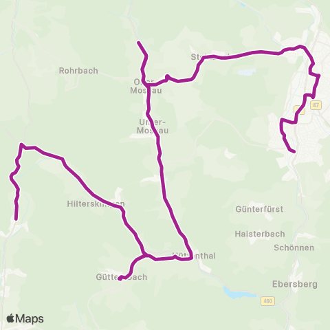RMVB Gernsheim Johannes-Gutenberg-Schule - Griesheim Pl Bar-Le-Duc map