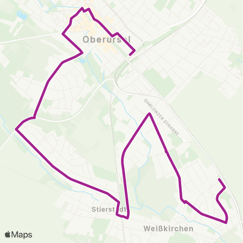 RMVB Gernsheim Gymnasium - Riedstadt-Goddelau Martin-Niemöller-Schule map
