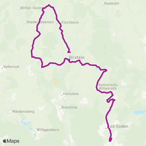 RMVB Kelsterbach Berliner Str - Kelsterbach Bahnhof map