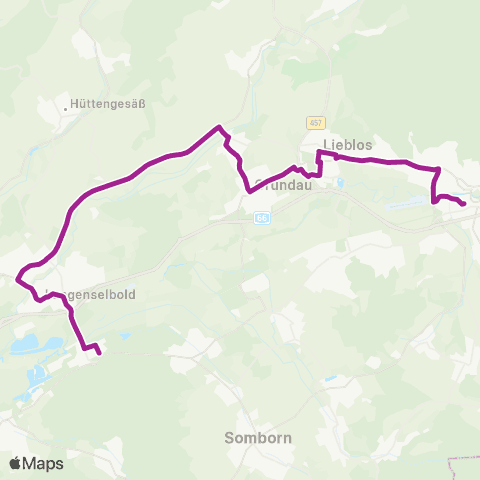 RMVB Grävenwiesbach Schule - Grävenwiesbach-Hundstadt Feldbergstraße map