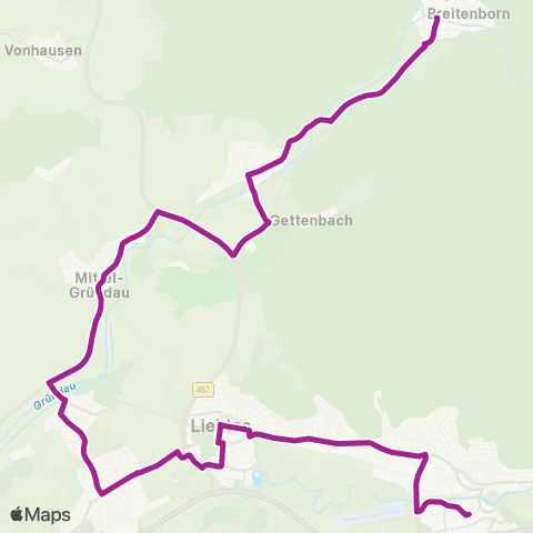 RMVB Frankfurt (Main) AM Neuenberg - Frankfurt (Main) Weißer Stein map