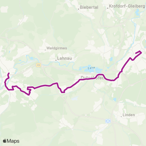 RMVB Bad Homburg V.D.H.-Dornholzhausen Gotisches Haus - Bad Homburg V.D.H.-Ober-Eschbach Atzelnest / Südcampus map