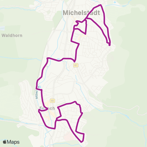 RMVB Rüsselsheim Bahnhof - Rüsselsheim Bahnhof map