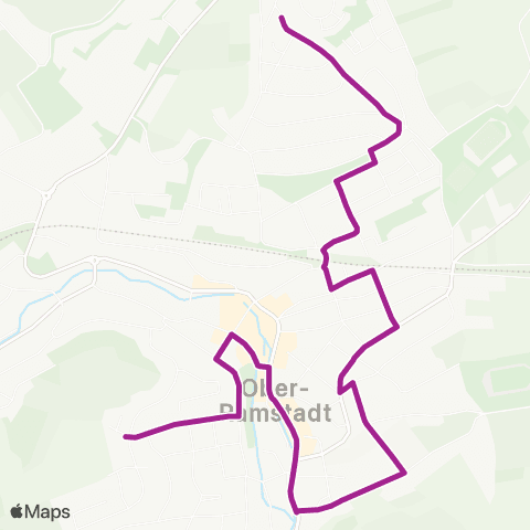 RMVB Ober-Ramstadt St.-André-Str - Ober-Ramstadt Eichestraße map
