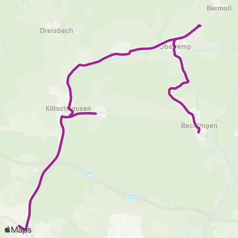 RMVB Heidenrod-Kemel Grundschule - Heidenrod-Dickschied AM Dgh map
