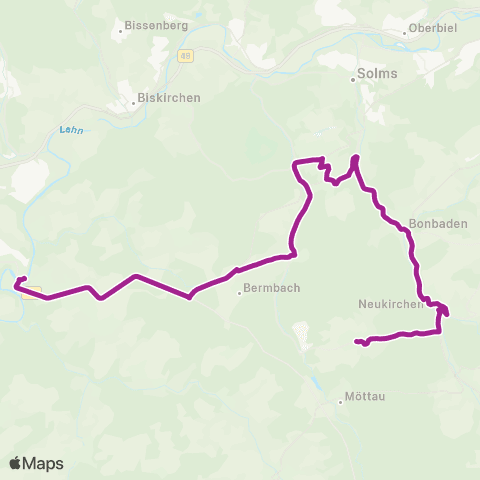 RMVB Eltville (Rhein)-Hattenheim Kloster Eberbach - Eltville (Rhein) Bahnhof map
