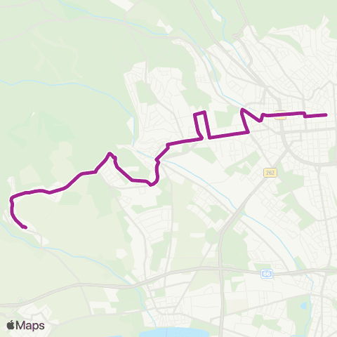 RMVB Frankfurt (Main) Bockenheimer Warte - Frankfurt (Main) Seckbacher Landstraße map