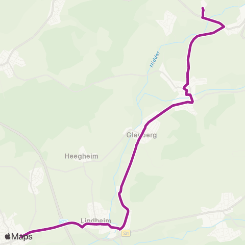 RMVB Glauburg-Glauberg Enzheimer Str - Ortenberg-Selters Konradsdorf Schulen map