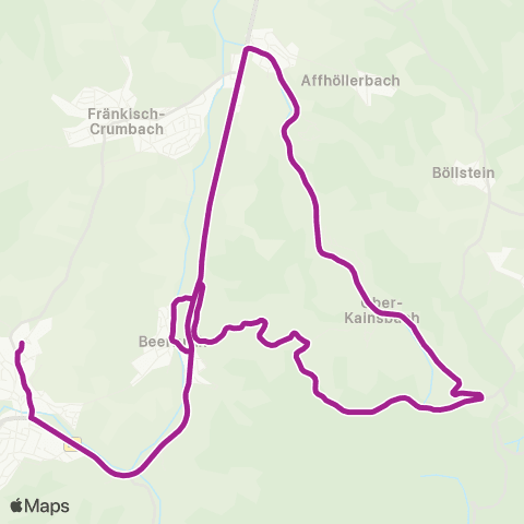 RMVB Wetzlar Bahnhof / Zob - Wetzlar Krankenhaus map