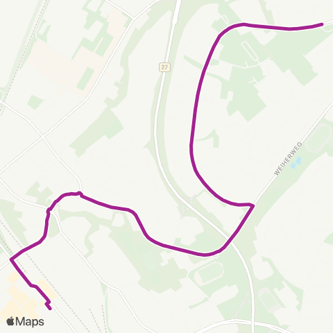 RMVB Petersberg Konrad-Adenauer-Schule - Fulda Bahnhof / Zob map