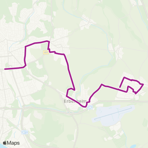 RMVB Wiesbaden Hauptbahnhof - Wiesbaden Hauptbahnhof map