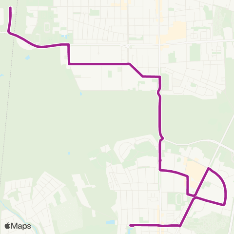 RMVB Neu-Isenburg Bhfwestseite - Dreieich-Sprendlingen Bürgerhaus map