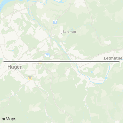 RMVR Hagen Hbf - Iserl., Letmathe Bf map