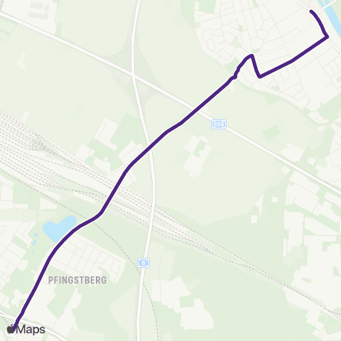 Rhein-Neckar-Verkehr GmbH MA Rheinau Karlsplatz - Pfingstberg - Hochstätt Seckenheim Rathaus - MA Seckenheim OEG-Bahnhof map