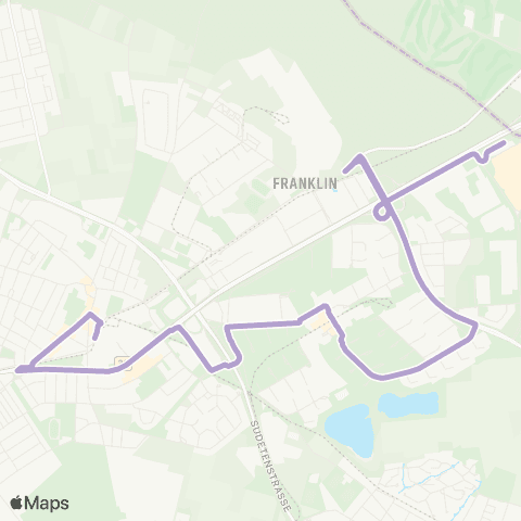 Rhein-Neckar-Verkehr GmbH MA Käfertal Bf - Platz der Freundschaft / Vogelstang Zentrum - MA real Vogelstang - Gorgsheimerstraße / Vogelstang Zentrum - Käfertal Rathaus - MA Käfertal Bf map