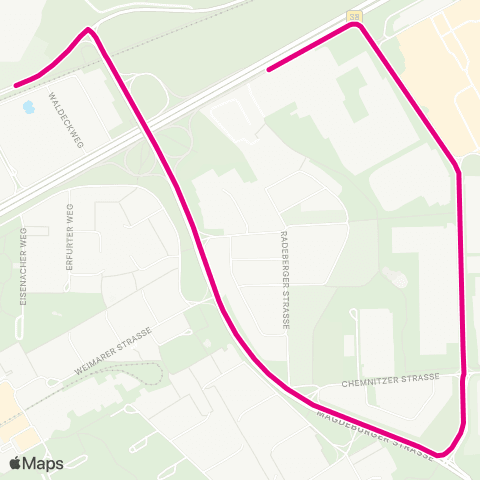 Rhein-Neckar-Verkehr GmbH MA Käfertal, Platz der Freundschaft - Taylor Nord - Spreewaldallee Chemnitzer Straße - Käfertal, Platz der Freundschaft map