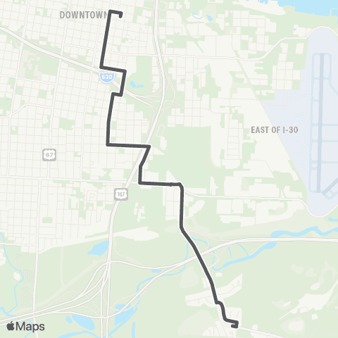 Rock Region Metro Granite Mountain map
