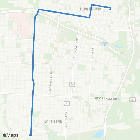 Rock Region Metro Dr. Martin Luther King Jr. map