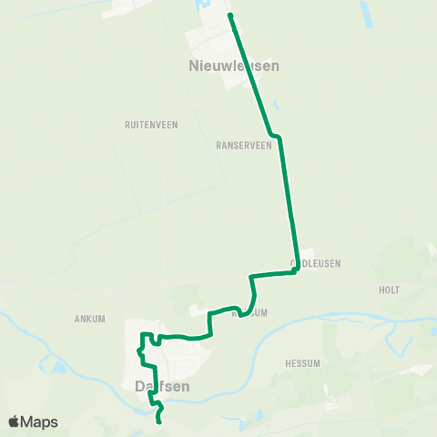 RRReis Nieuwleusen - Dalfsen map
