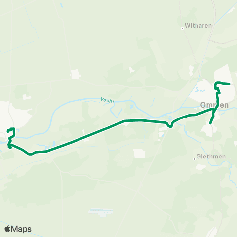 RRReis Dalfsen - Ommen map