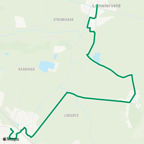 RRReis Lemelerveld - Raalte map
