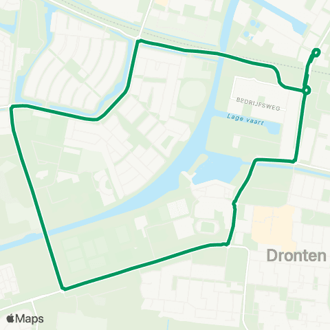 RRReis Station - Aeres Hogeschool map