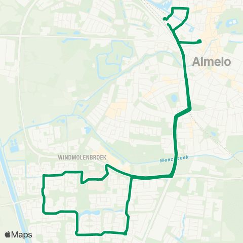 RRReis Station - Apenheul map