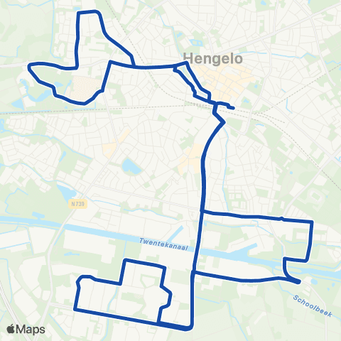 RRReis Gorssel - Joppe map