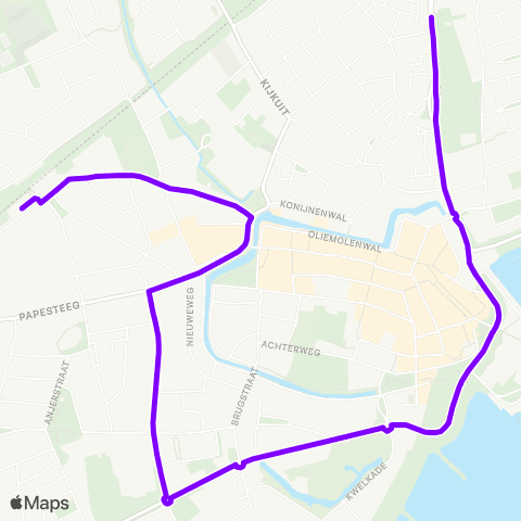 RRReis Tiel Station - Tiel Oost map