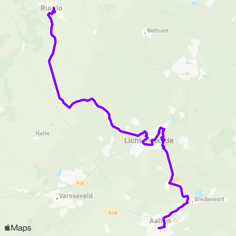 RRReis Ruurlo - Aalten (RsvRRR) map