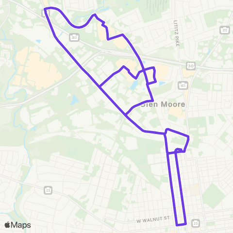 RRTA Hawthorne Centre map