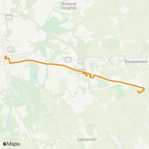 RRTA Rockvale Outlets map